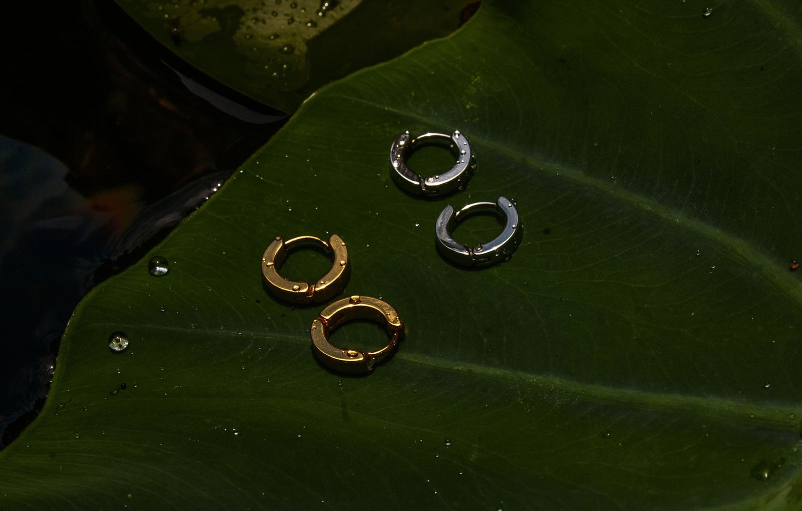 Extra small hoop earrings